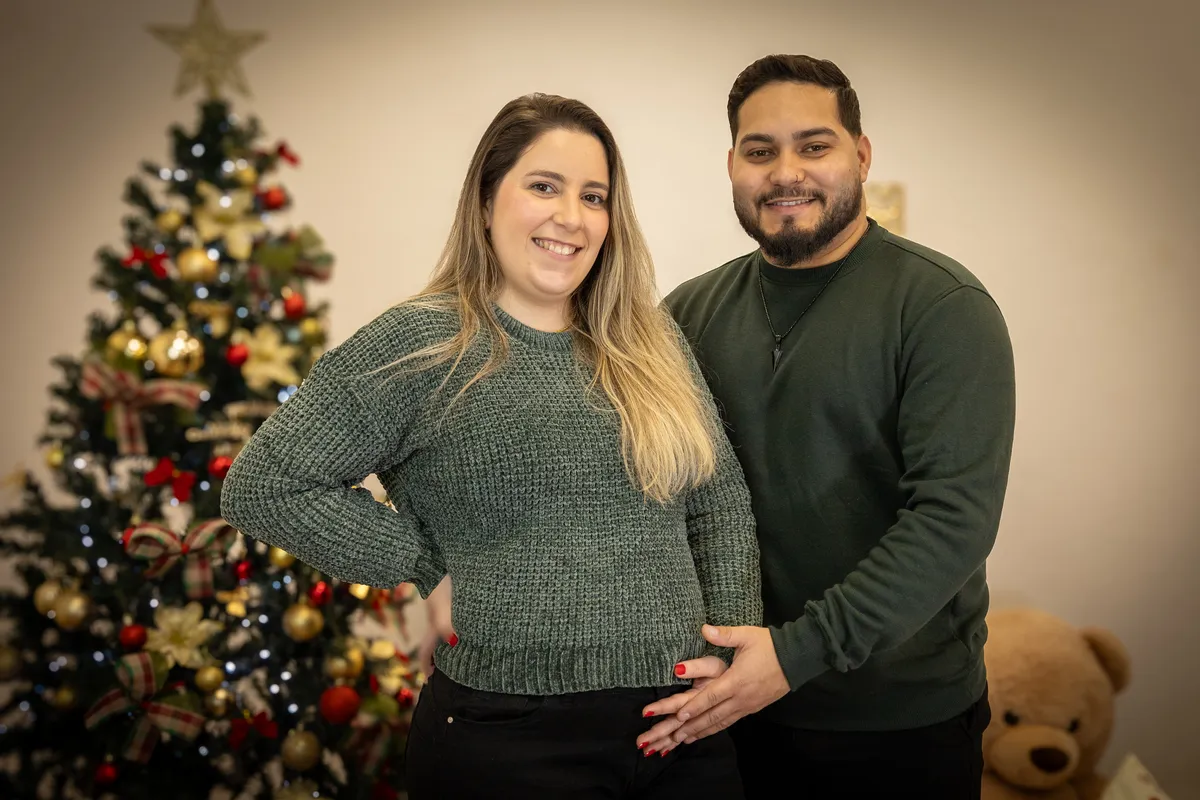 Sessão fotográfica de Natal em família no Algarve